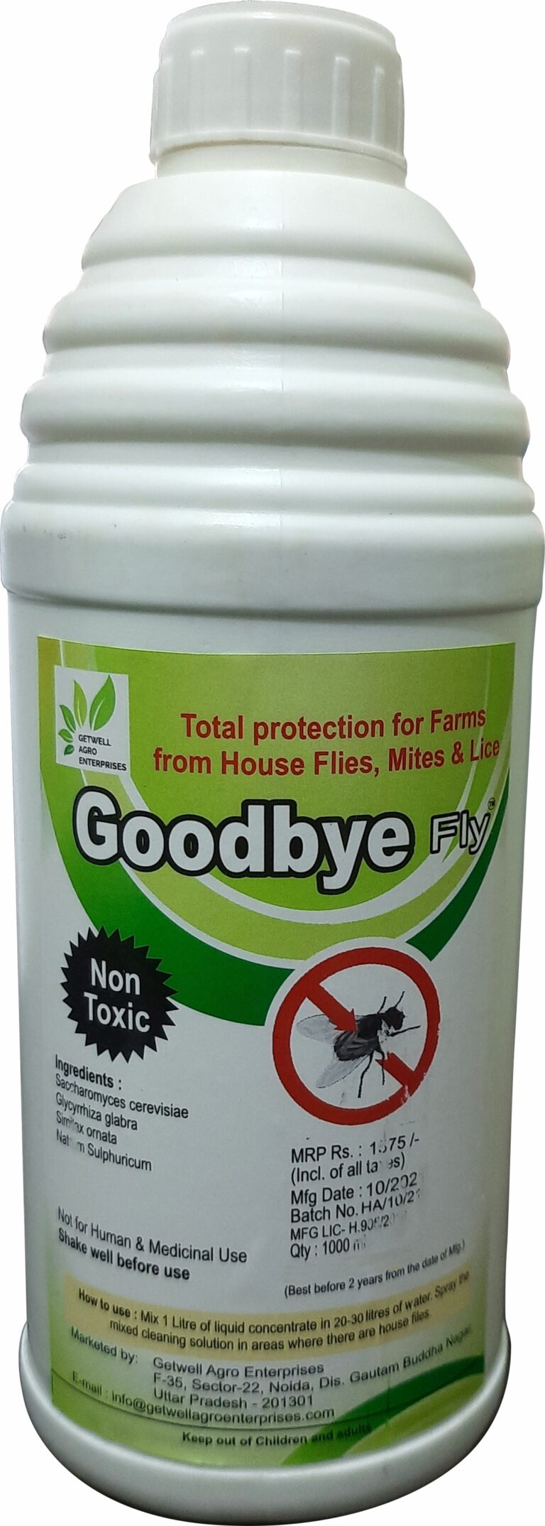 GOODBYE FLY-FLY CONTROL